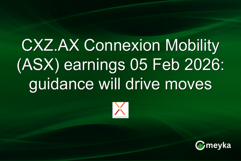 CXZ.AX Connexion Mobility (ASX) earnings 05 Feb 2026: guidance will drive moves