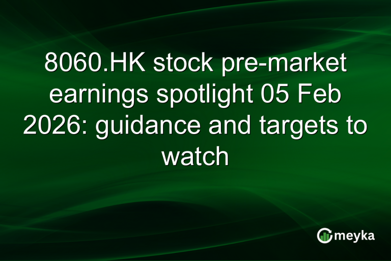 8060.HK stock pre-market earnings spotlight 05 Feb 2026: guidance and targets to watch
