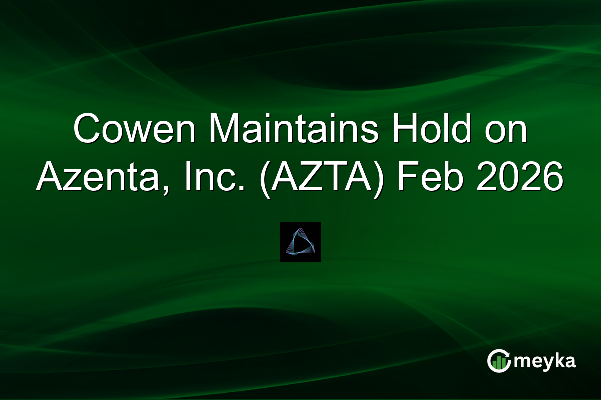 Cowen Maintains Hold on Azenta, Inc. (AZTA) Feb 2026