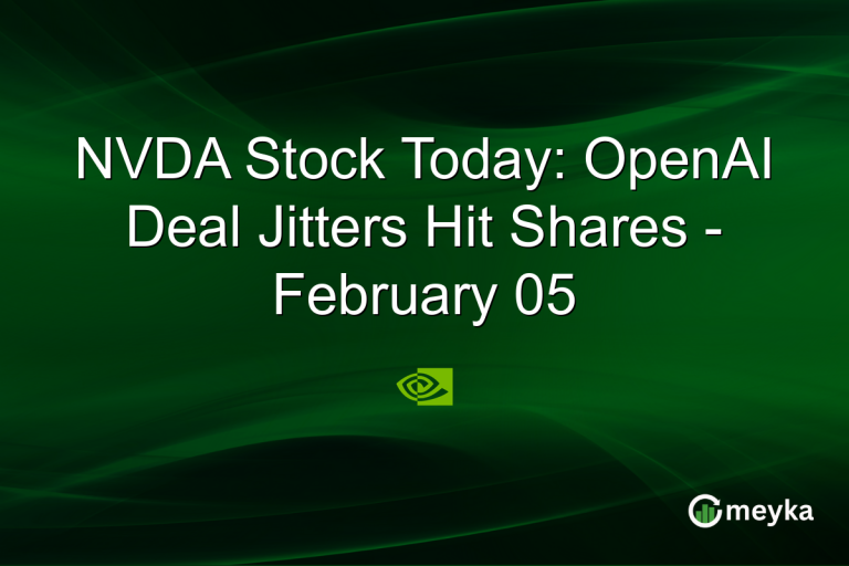 NVDA Stock Today: OpenAI Deal Jitters Hit Shares - February 05