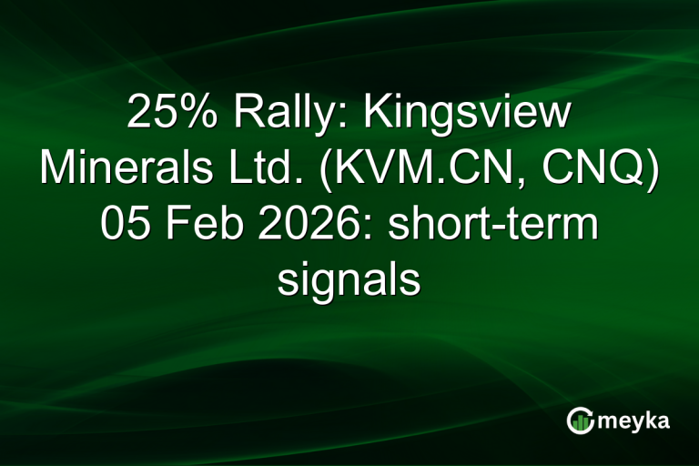 25% Rally: Kingsview Minerals Ltd. (KVM.CN, CNQ) 05 Feb 2026: short-term signals