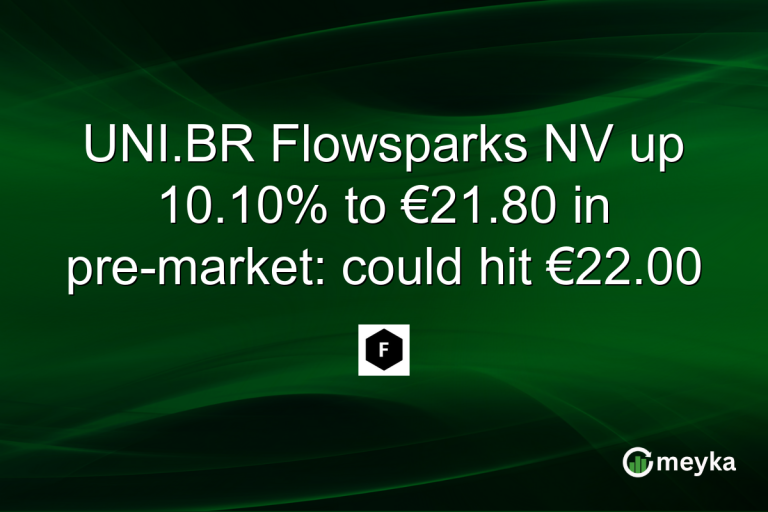 UNI.BR Flowsparks NV up 10.10% to €21.80 in pre-market: could hit €22.00
