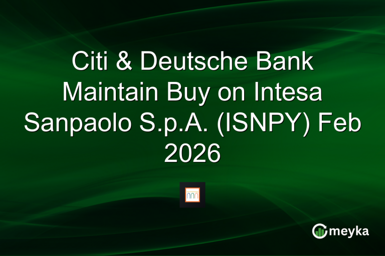 Citi & Deutsche Bank Maintain Buy on Intesa Sanpaolo S.p.A. (ISNPY) Feb 2026