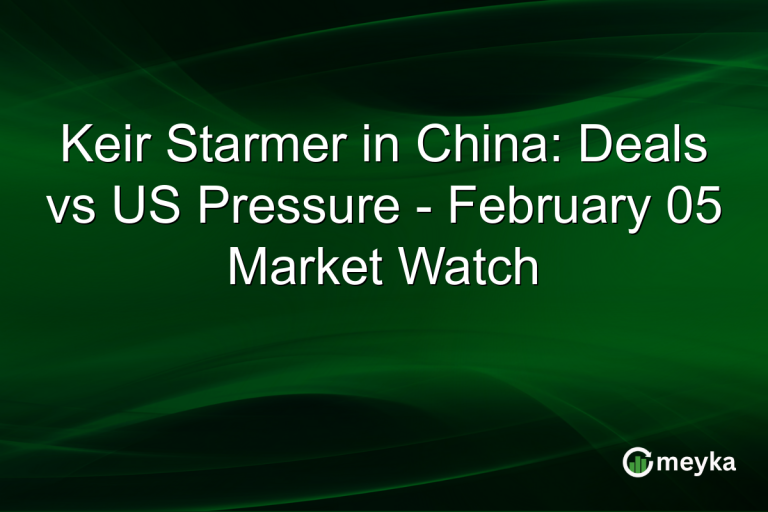 Keir Starmer in China: Deals vs US Pressure - February 05 Market Watch