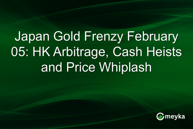 Japan Gold Frenzy February 05: HK Arbitrage, Cash Heists and Price Whiplash