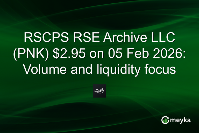 RSCPS RSE Archive LLC (PNK) $2.95 on 05 Feb 2026: Volume and liquidity focus