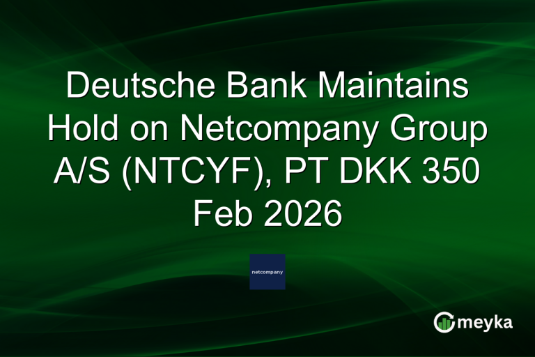 Deutsche Bank Maintains Hold on Netcompany Group A/S (NTCYF), PT DKK 350 Feb 2026