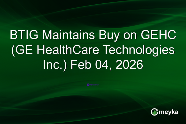 BTIG Maintains Buy on GEHC (GE HealthCare Technologies Inc.) Feb 04, 2026