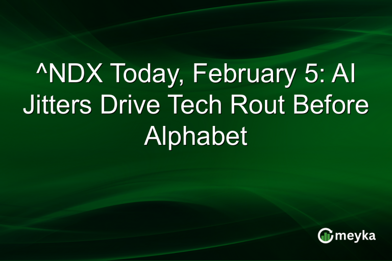 ^NDX Today, February 5: AI Jitters Drive Tech Rout Before Alphabet