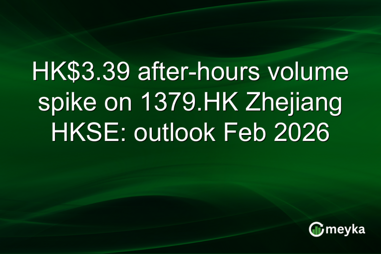 HK$3.39 after-hours volume spike on 1379.HK Zhejiang HKSE: outlook Feb 2026