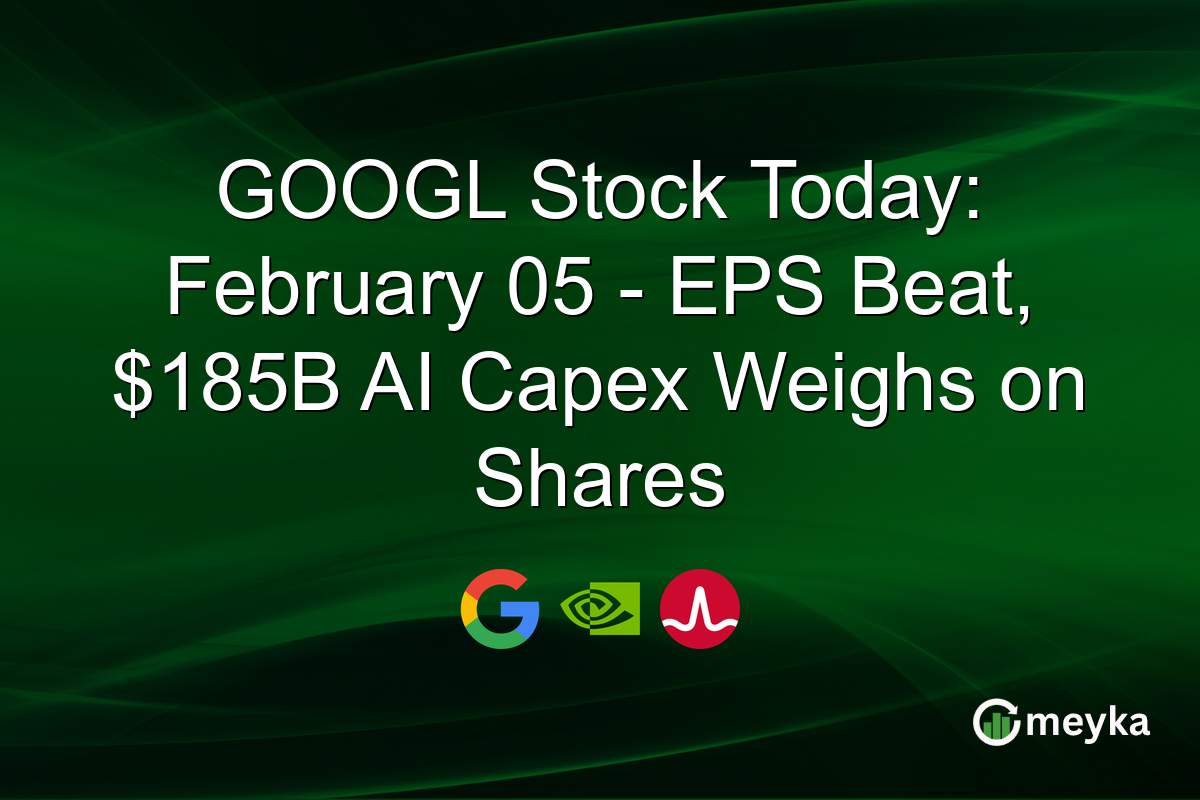 GOOGL Stock Today: February 05 - EPS Beat, $185B AI Capex Weighs on Shares