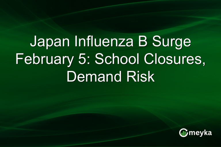 Japan Influenza B Surge February 5: School Closures, Demand Risk