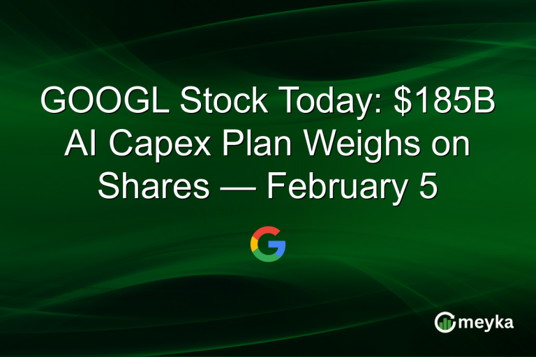 GOOGL Stock Today: $185B AI Capex Plan Weighs on Shares — February 5