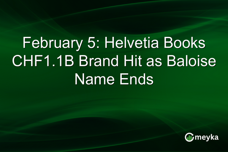 February 5: Helvetia Books CHF1.1B Brand Hit as Baloise Name Ends