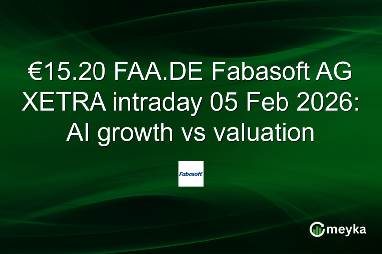 €15.20 FAA.DE Fabasoft AG XETRA intraday 05 Feb 2026: AI growth vs valuation