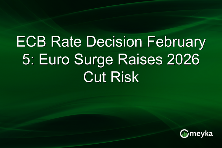 ECB Rate Decision February 5: Euro Surge Raises 2026 Cut Risk