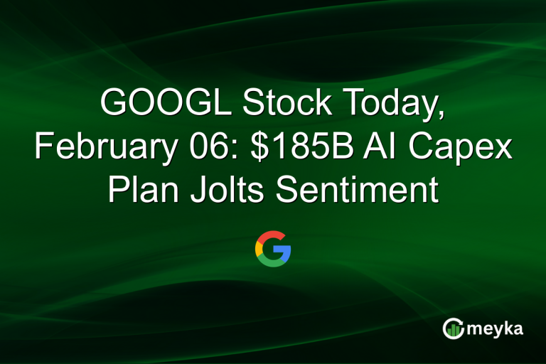 GOOGL Stock Today, February 06: $185B AI Capex Plan Jolts Sentiment