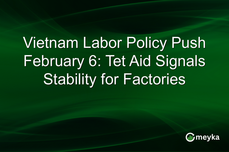 Vietnam Labor Policy Push February 6: Tet Aid Signals Stability for Factories