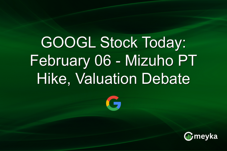 GOOGL Stock Today: February 06 - Mizuho PT Hike, Valuation Debate