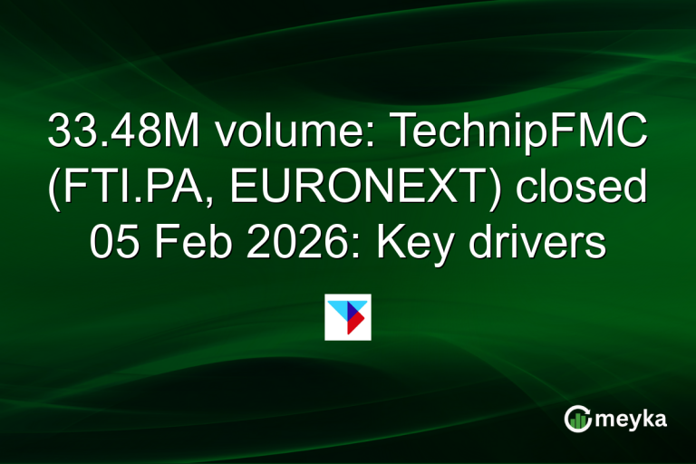 33.48M volume: TechnipFMC (FTI.PA, EURONEXT) closed 05 Feb 2026: Key drivers