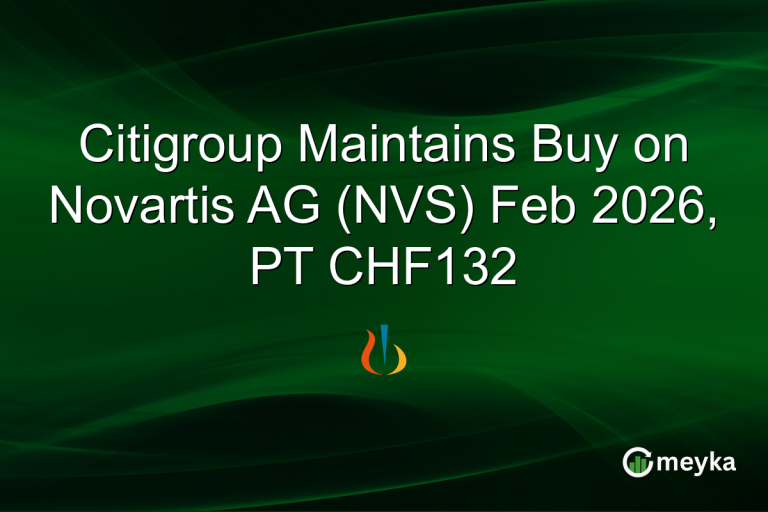 Citigroup Maintains Buy on Novartis AG (NVS) Feb 2026, PT CHF132