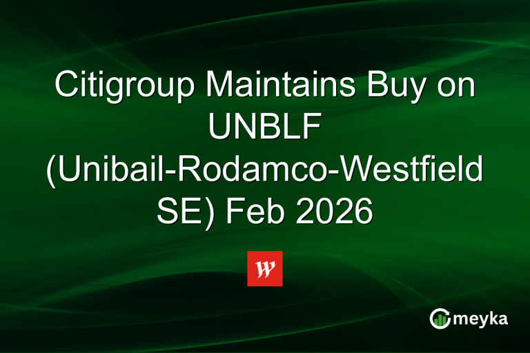 Citigroup Maintains Buy on UNBLF (Unibail-Rodamco-Westfield SE) Feb 2026