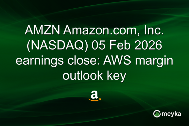 AMZN Amazon.com, Inc. (NASDAQ) 05 Feb 2026 earnings close: AWS margin outlook key