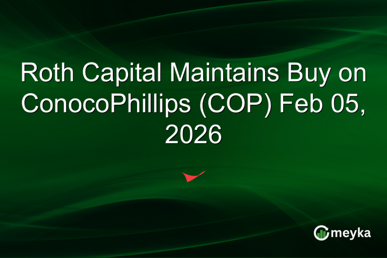 Roth Capital Maintains Buy on ConocoPhillips (COP) Feb 05, 2026