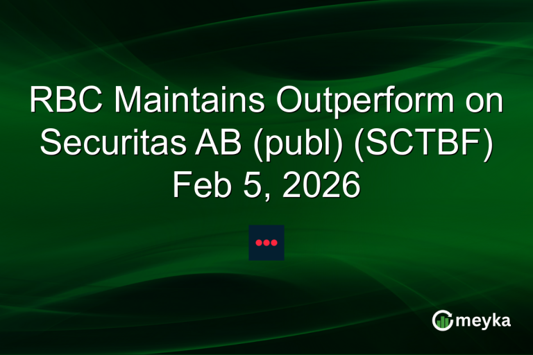 RBC Maintains Outperform on Securitas AB (publ) (SCTBF) Feb 5, 2026