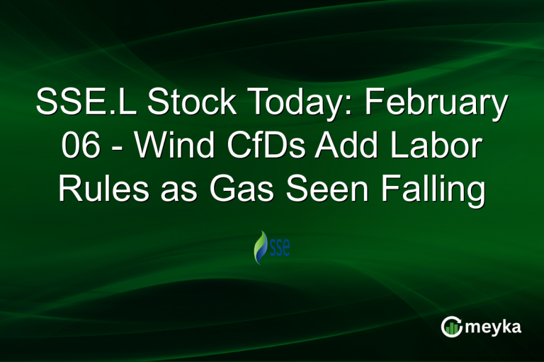 SSE.L Stock Today: February 06 - Wind CfDs Add Labor Rules as Gas Seen Falling