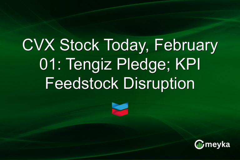 CVX Stock Today, February 01: Tengiz Pledge; KPI Feedstock Disruption