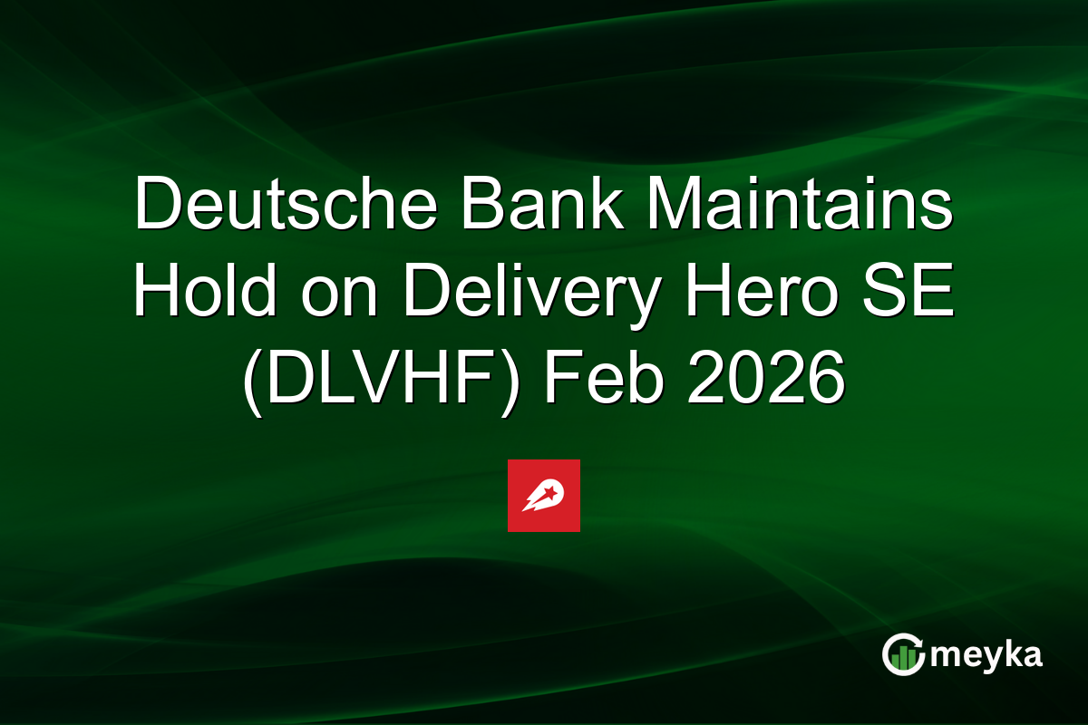 Deutsche Bank Maintains Hold on Delivery Hero SE (DLVHF) Feb 2026
