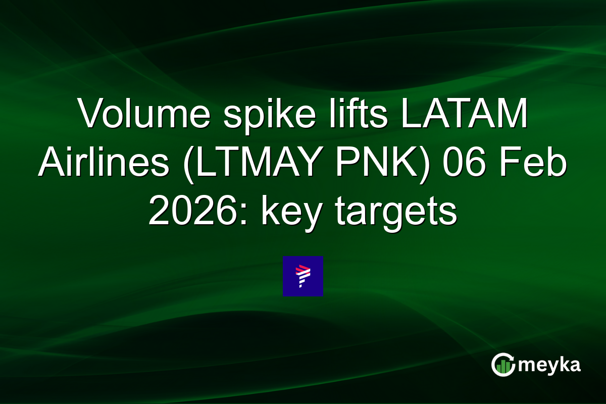 Volume spike lifts LATAM Airlines (LTMAY PNK) 06 Feb 2026: key targets