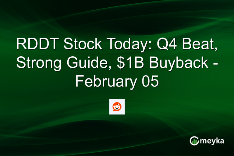 RDDT Stock Today: Q4 Beat, Strong Guide, $1B Buyback - February 05