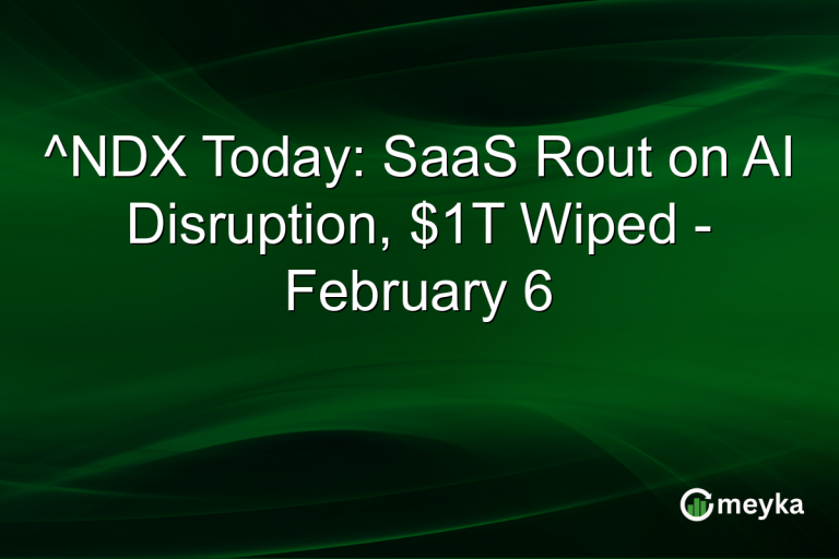 ^NDX Today: SaaS Rout on AI Disruption, $1T Wiped - February 6