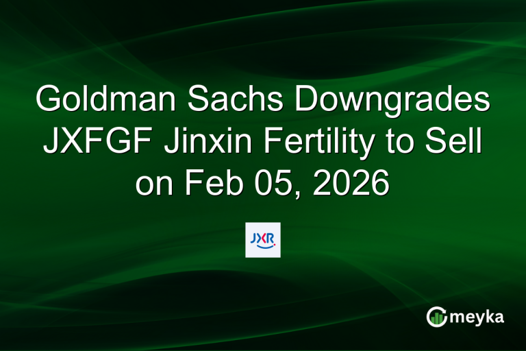 Goldman Sachs Downgrades JXFGF Jinxin Fertility to Sell on Feb 05, 2026
