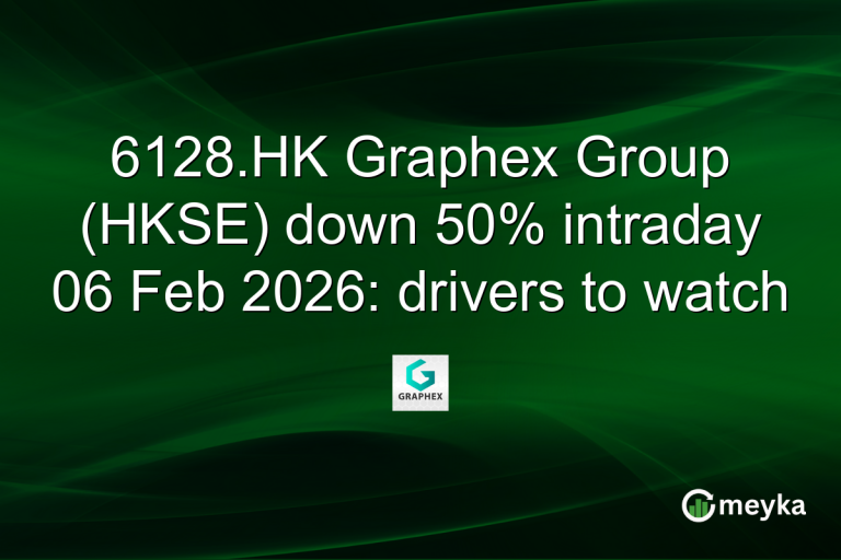 6128.HK Graphex Group (HKSE) down 50% intraday 06 Feb 2026: drivers to watch