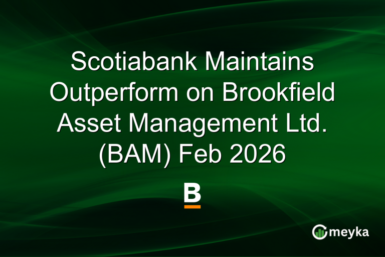 Scotiabank Maintains Outperform on Brookfield Asset Management Ltd. (BAM) Feb 2026