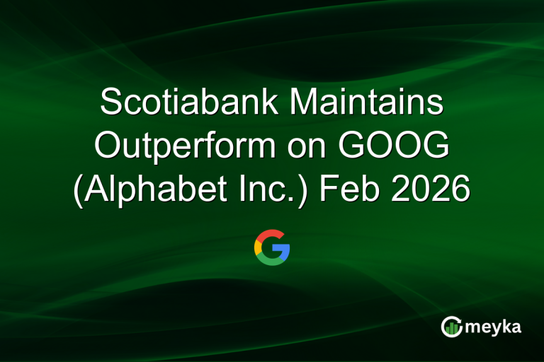 Scotiabank Maintains Outperform on GOOG (Alphabet Inc.) Feb 2026