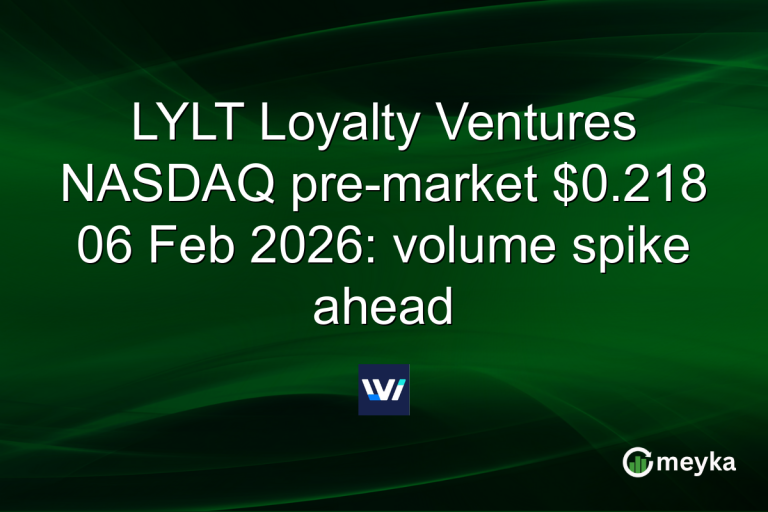 LYLT Loyalty Ventures NASDAQ pre-market $0.218 06 Feb 2026: volume spike ahead