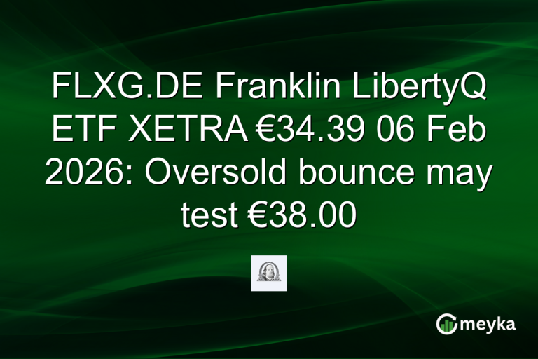 FLXG.DE Franklin LibertyQ ETF XETRA €34.39 06 Feb 2026: Oversold bounce may test €38.00