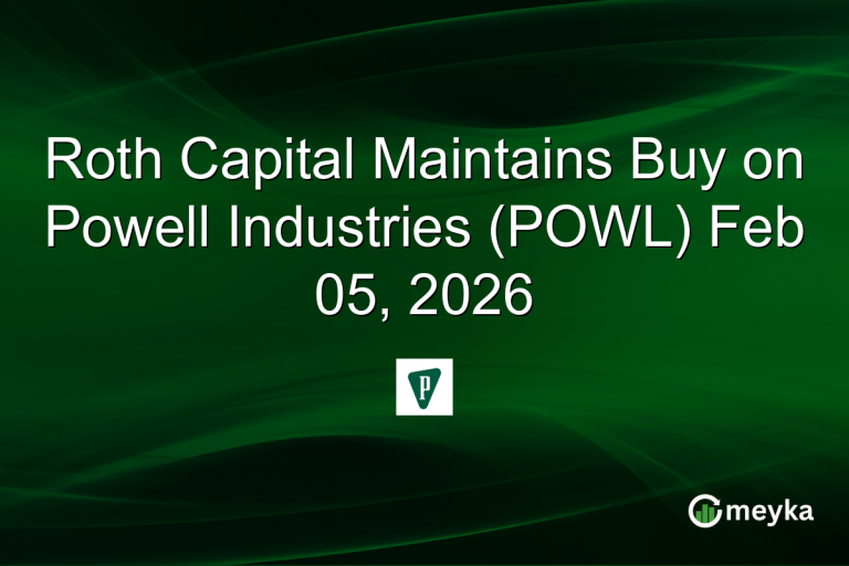 Roth Capital Maintains Buy on Powell Industries (POWL) Feb 05, 2026