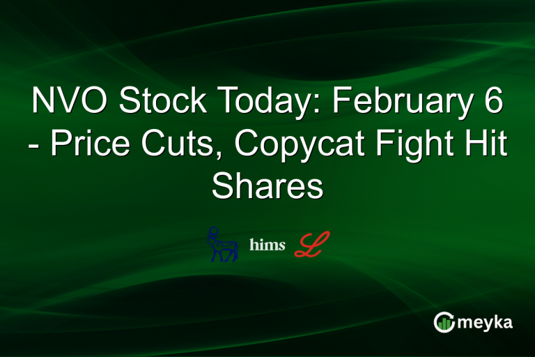 NVO Stock Today: February 6 - Price Cuts, Copycat Fight Hit Shares