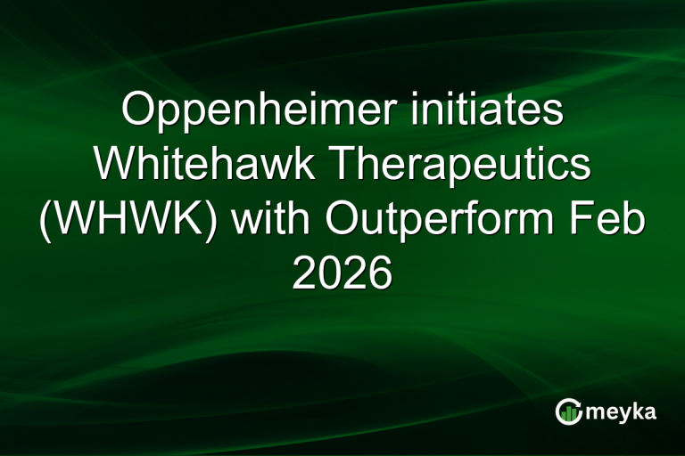 Oppenheimer initiates Whitehawk Therapeutics (WHWK) with Outperform Feb 2026