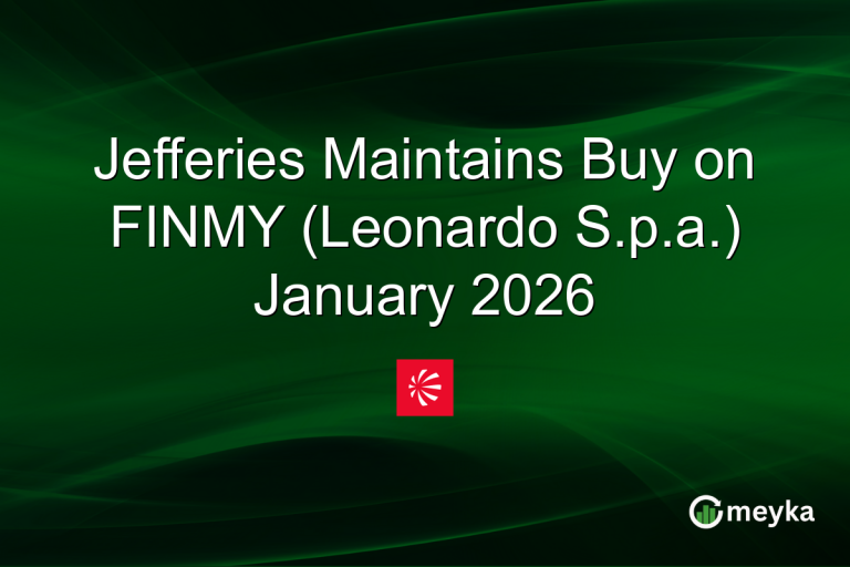 Jefferies Maintains Buy on FINMY (Leonardo S.p.a.) January 2026
