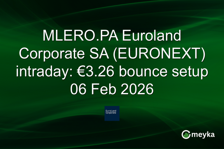 MLERO.PA Euroland Corporate SA (EURONEXT) intraday: €3.26 bounce setup 06 Feb 2026