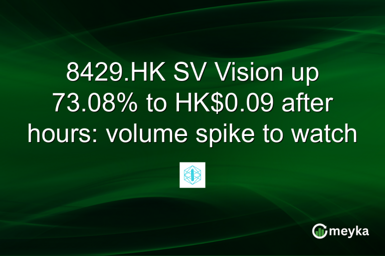 8429.HK SV Vision up 73.08% to HK$0.09 after hours: volume spike to watch