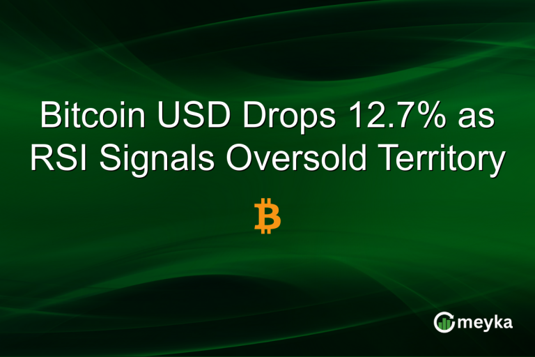 Bitcoin USD Drops 12.7% as RSI Signals Oversold Territory