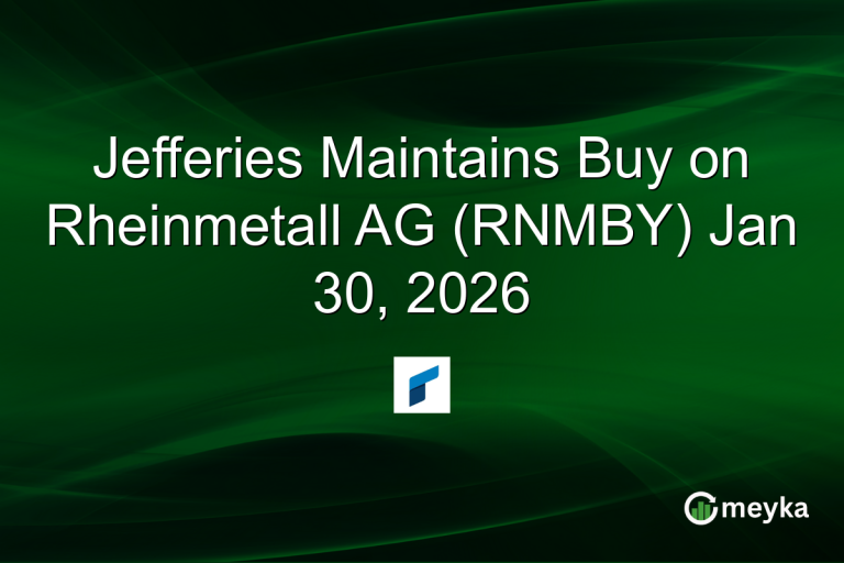 Jefferies Maintains Buy on Rheinmetall AG (RNMBY) Jan 30, 2026