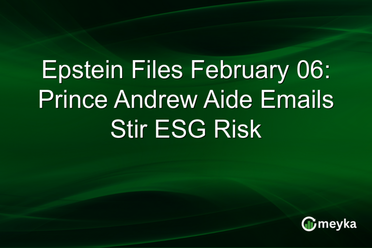 Epstein Files February 06: Prince Andrew Aide Emails Stir ESG Risk